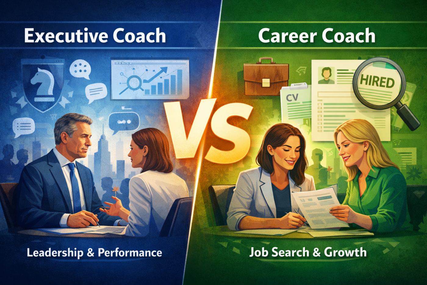 Executive Coach vs. Career Coach:
