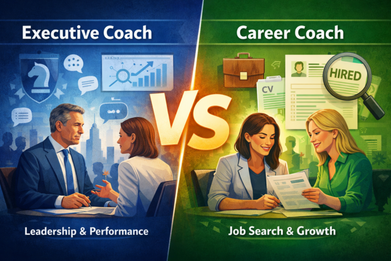 Executive Coach vs. Career Coach: